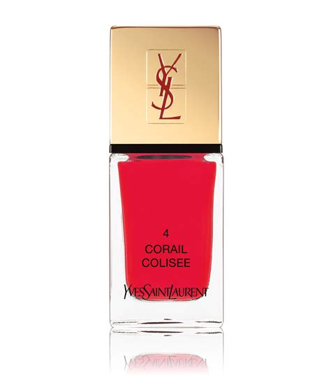 corail colisee ysl|YSL Corail Colisee (4) La Laque Couture Nail Lacquer.